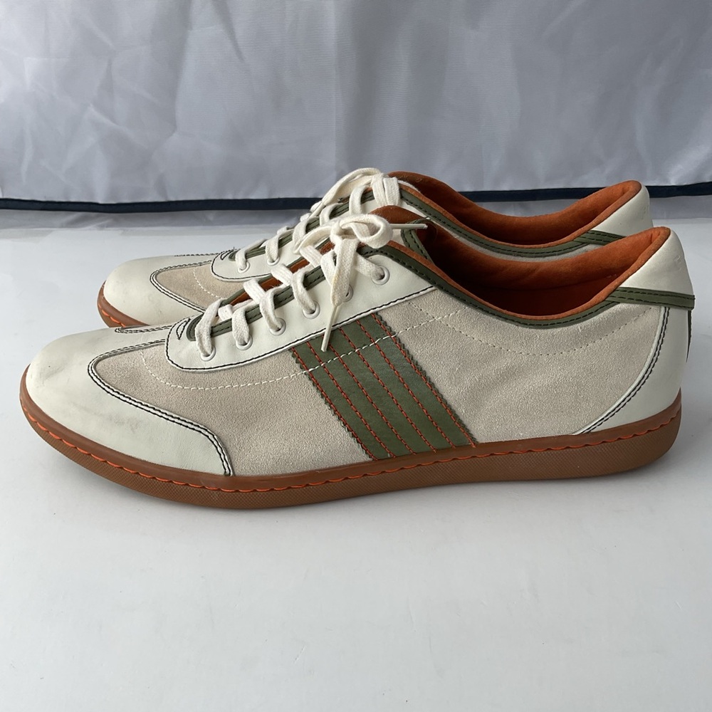 Fossil Typographie College Campus Leather And Suede Sneakers Men’s Size 13 - Picture 4 of 12
